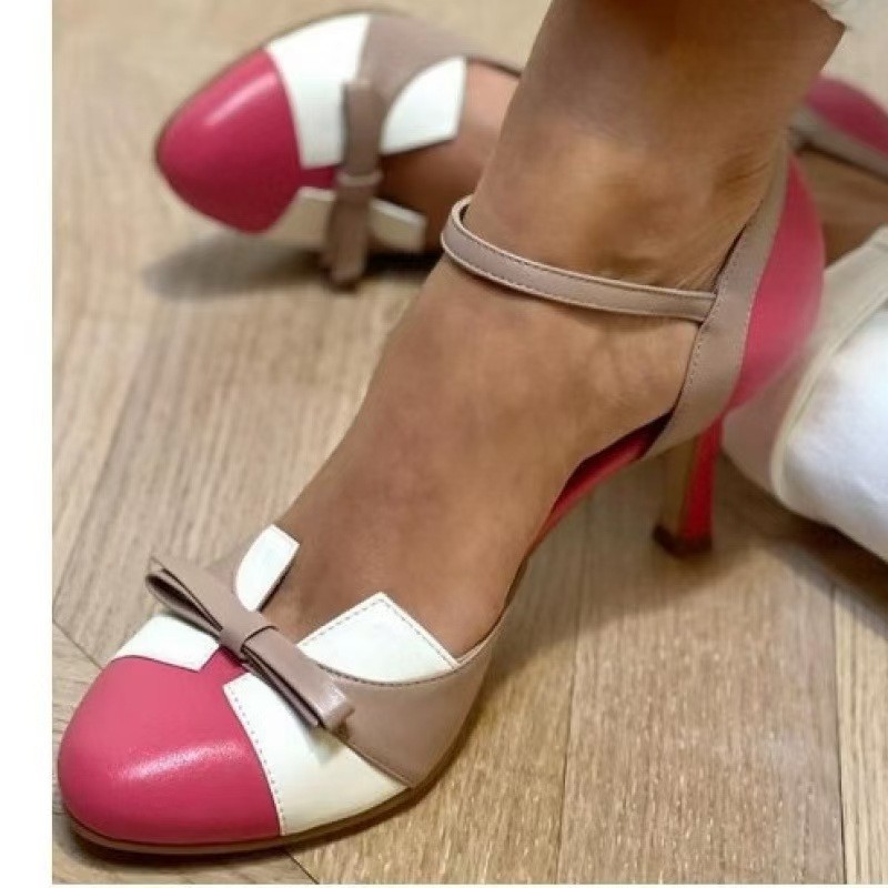 Platform Mule Heel - Nieuwe Zomer 2026 Stiletto Sandalen Ronde