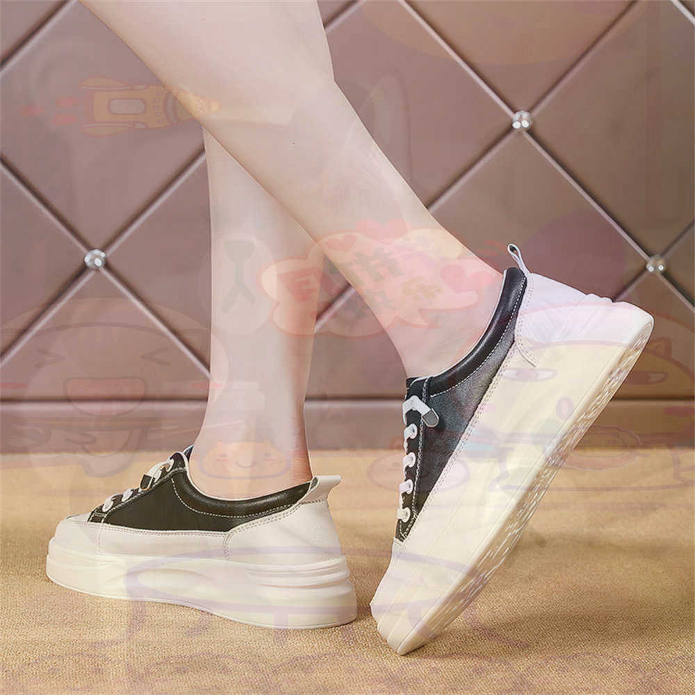 Women Shoes Made In Italy - Chunky Loafers met veters Dames Skateboarden