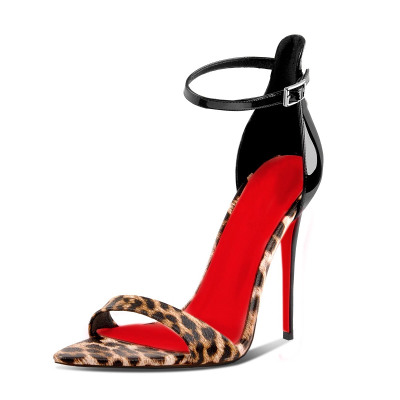 Leopard Print Heels - Op maat gemaakte dameshoge hakken met