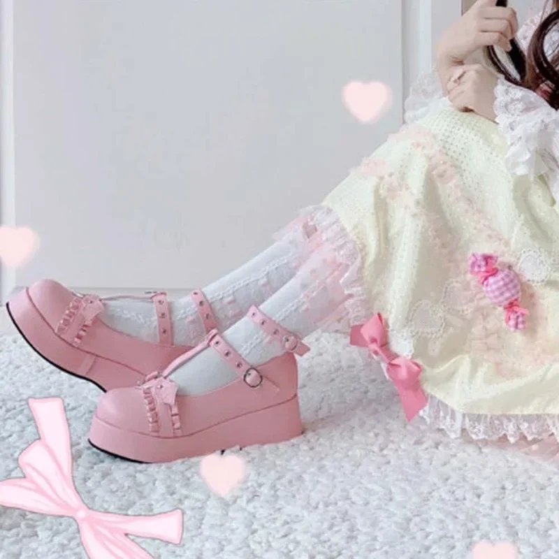 Women Shoes Japanese Brand - Nieuw Merk Meisjes Platform Wiggen Met