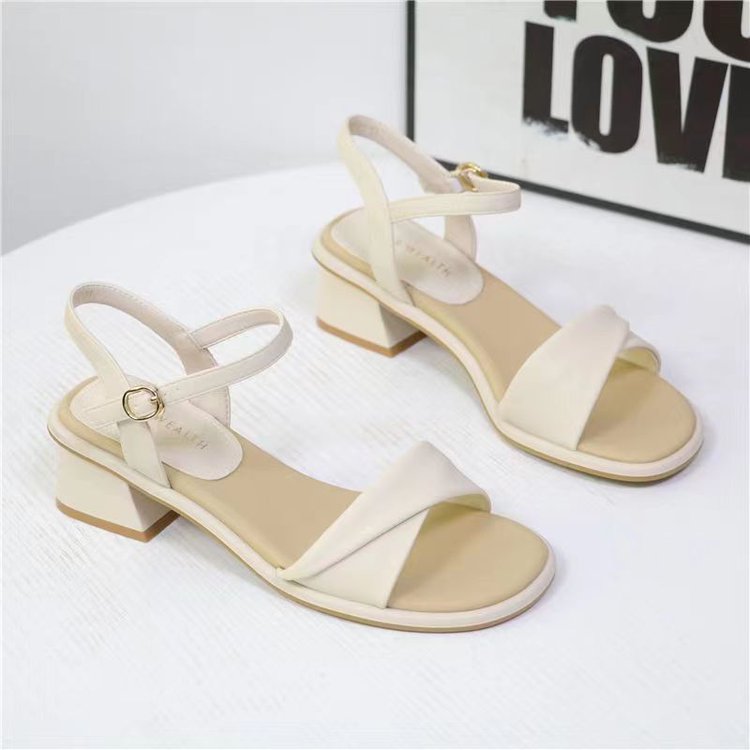 Women Shoes Model - Evening Breeze Block Heel Sandalen voor