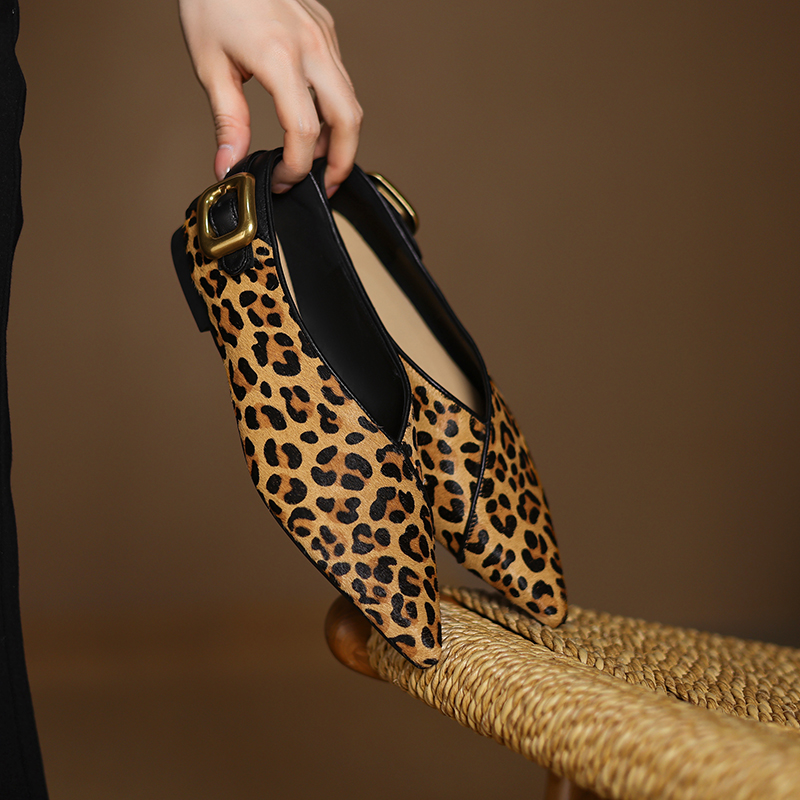 Pointed Toe Flat - 2026 Nieuwe Lente Trend Echt Leer