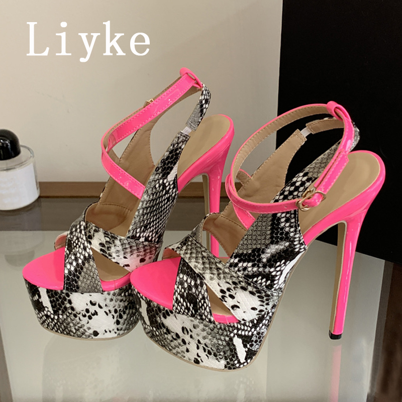 Leopard Print Heels - Liyke sexy extreem dunne hoge hakken