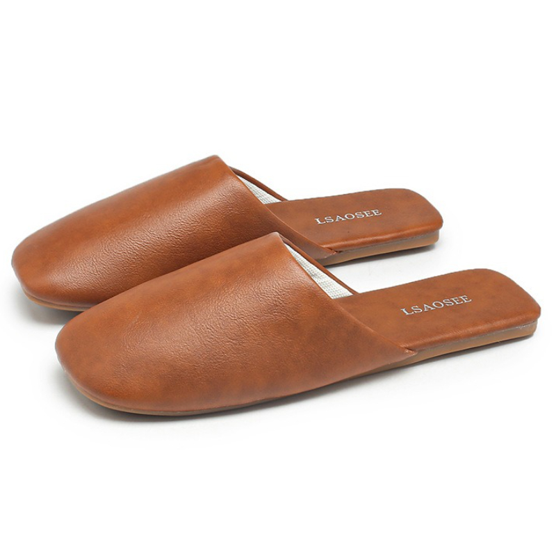 Women Shoes Japanese Brand - Beknopte Comfort Thuis Slippers Vrouwen Pu