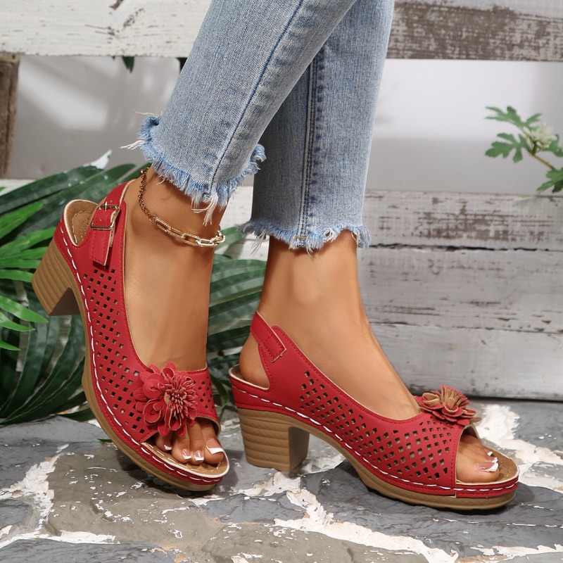 Dames sandalen met chunky hak  - Women'S Shoes Veja recensie en prijs
