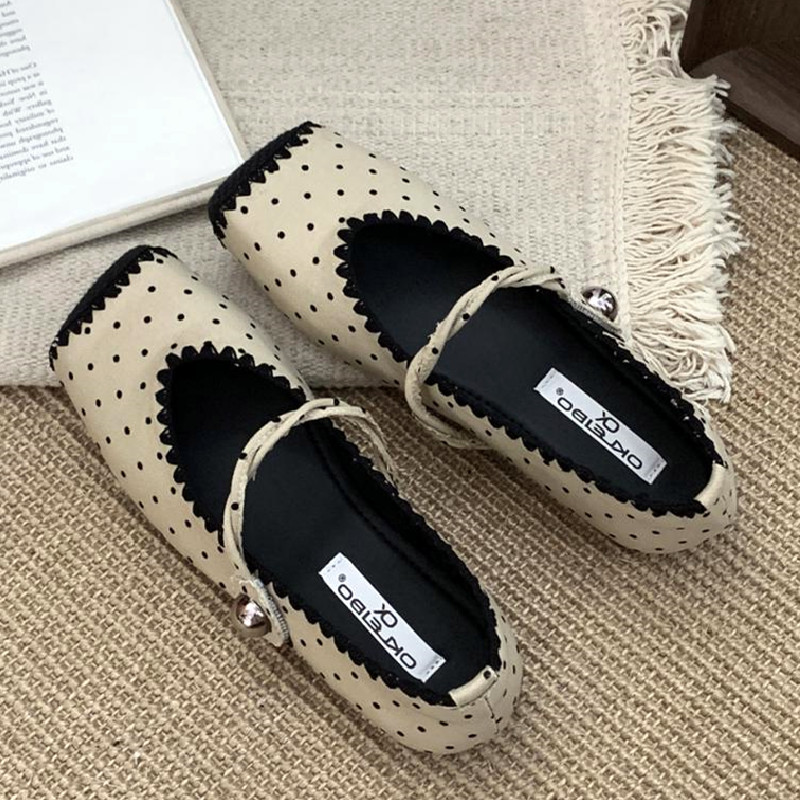 Retro Splicing Design Comfort  - Women Shoes Japanese Brand recensie en prijs