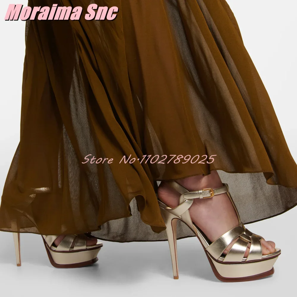 Platform taille T-band vierkan - Platform Mule Heel recensie en prijs