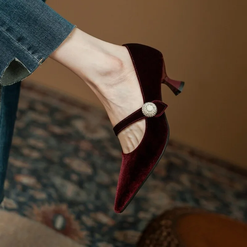 Wijnrode Mary Jane schoenen me - Shoes Women Pumps recensie en prijs
