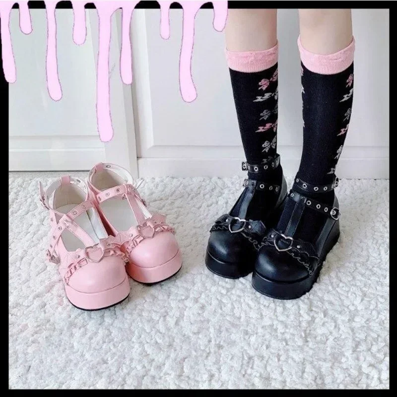Nieuw Merk Meisjes Platform Wi - Women Shoes Japanese Brand recensie en prijs