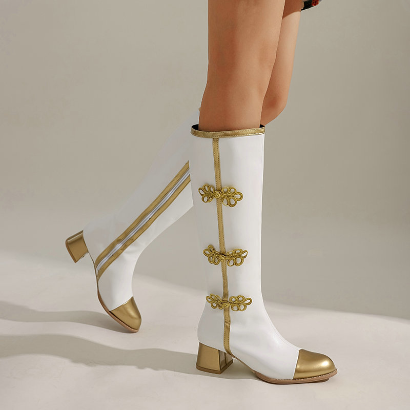 Big Size Mode Knie Hoge Laarze - High Knee Heel Boots recensie en prijs