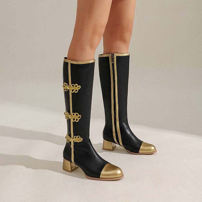 Big Size Mode Knie Hoge Laarze - High Knee Heel Boots recensie en prijs