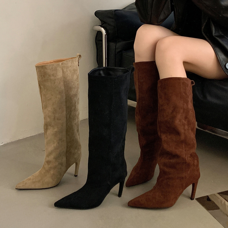 Straat Punk Winter Vintage Pun - High Knee Heel Boots recensie en prijs