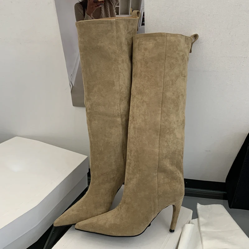 Straat Punk Winter Vintage Pun - High Knee Heel Boots recensie en prijs