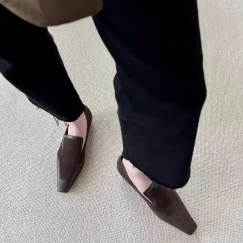 Retro vierkante teen diepe mon - Shoes Women Pumps recensie en prijs