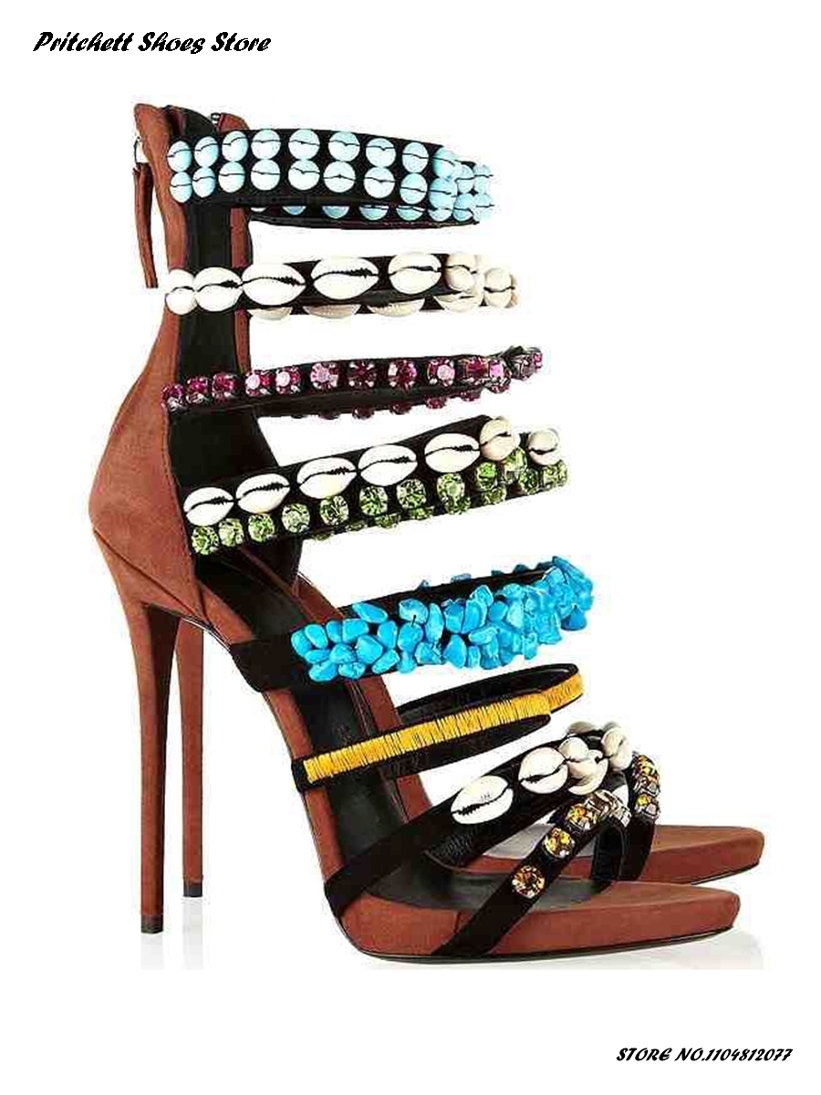 Moderne sandalen met schelp en - Women Shoes Zipper recensie en prijs