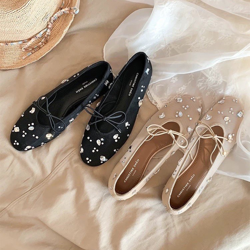 Zomerse elegante dames glitter - Women'S Shoes Round Toe recensie en prijs