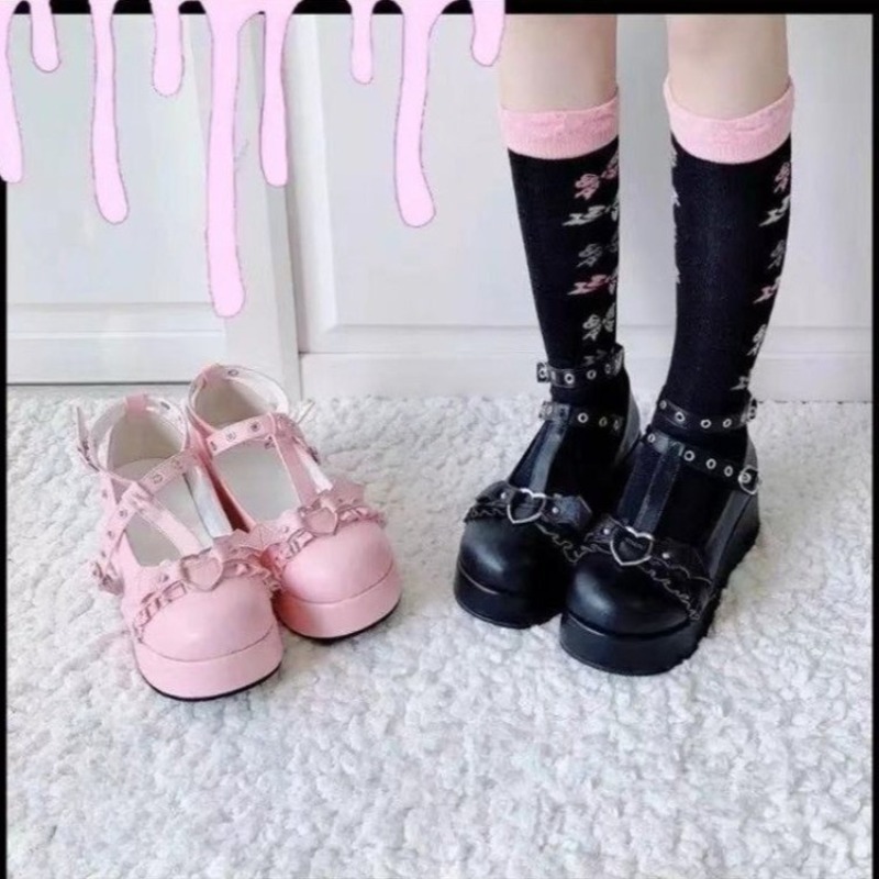 Nieuw Merk Meisjes Platform Wi - Women Shoes Japanese Brand recensie en prijs