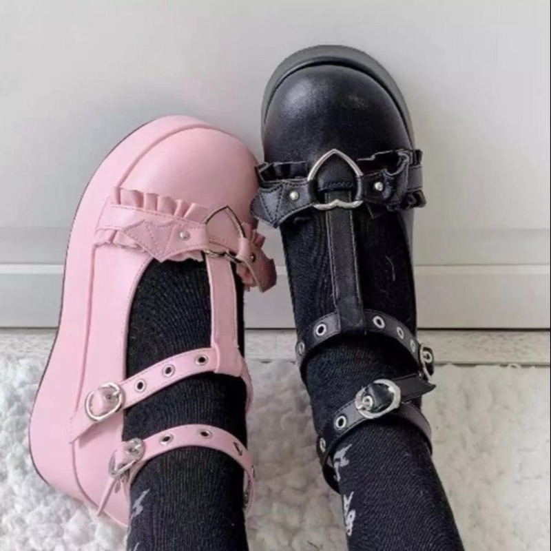 Nieuw Merk Meisjes Platform Wi - Women Shoes Japanese Brand recensie en prijs