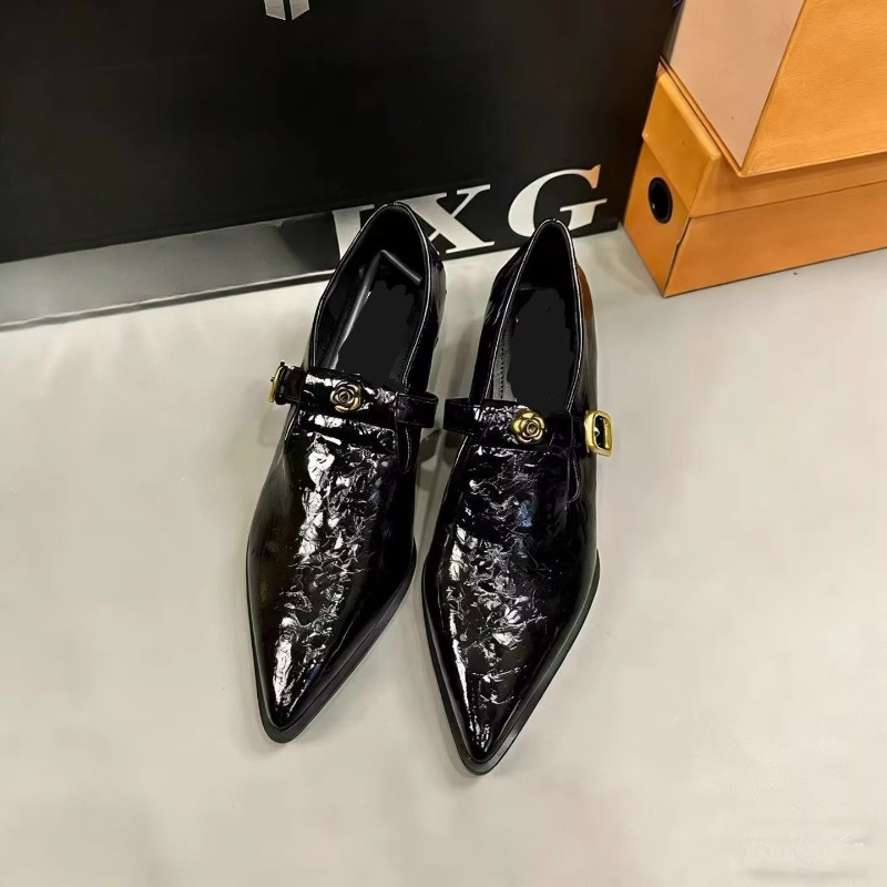 Platte zool Dikke zool Puntige - Pointed Toe Flat recensie en prijs