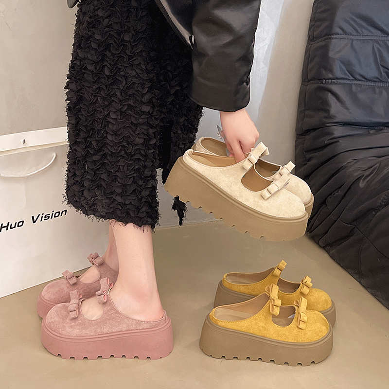 Fluwelen Hi Cut Flip Flop Slip - Women'S Shoes Hands Free recensie en prijs