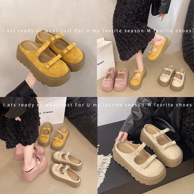 Fluwelen Hi Cut Flip Flop Slip - Women'S Shoes Hands Free recensie en prijs