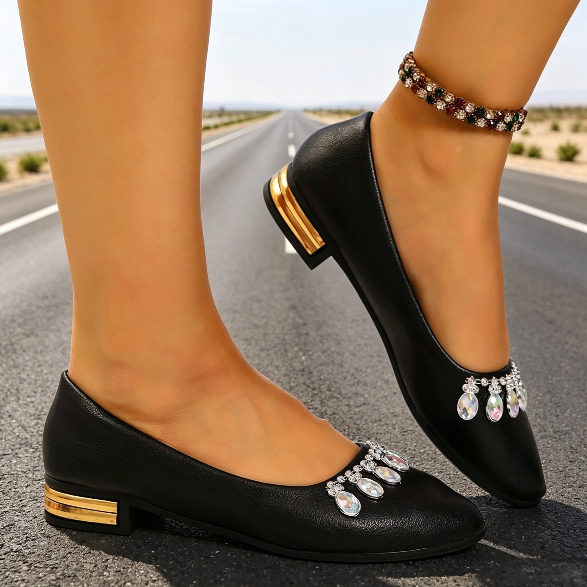 Dames Flats Pointed Toe Ballet - Pointed Toe Flat recensie en prijs