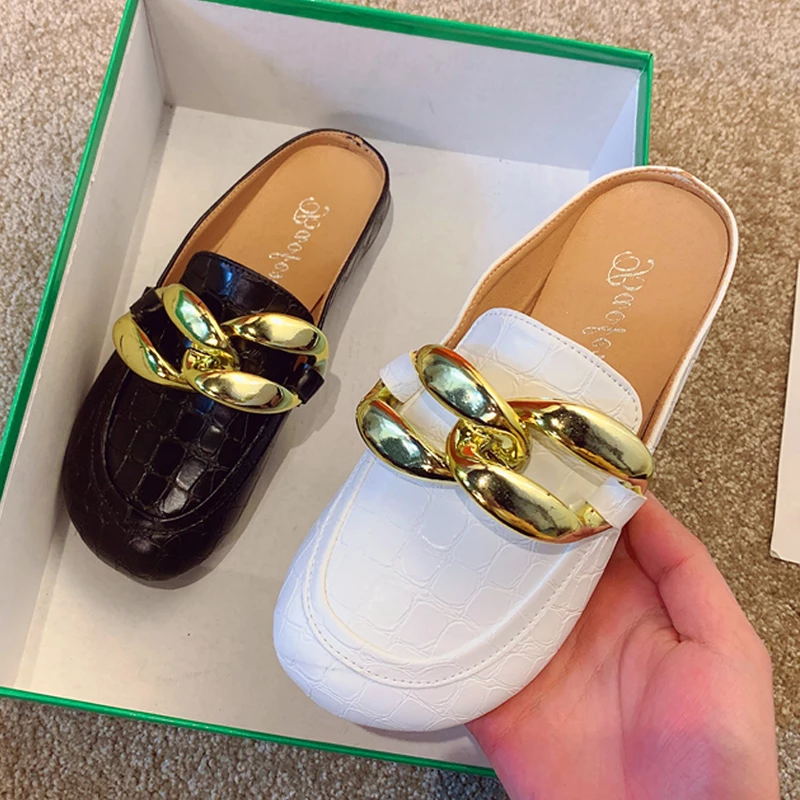 Mode Vrouwen Slippers Plus Siz - Gold Chain Sandal recensie en prijs