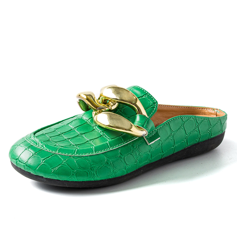Mode Vrouwen Slippers Plus Siz - Gold Chain Sandal recensie en prijs