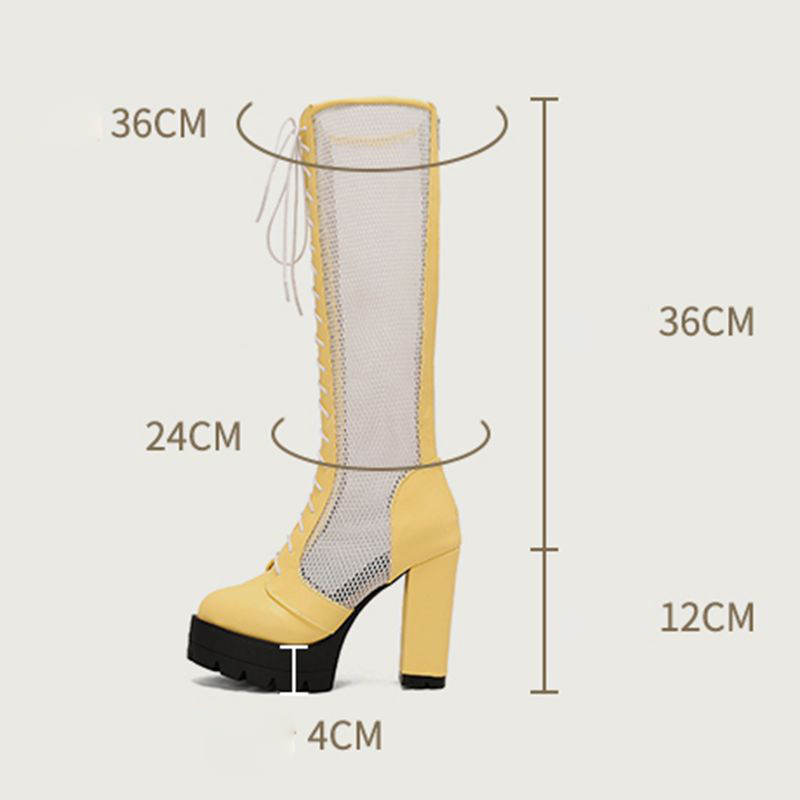ORCHA LISA Sexy dames kniehoge - High Knee Heel Boots recensie en prijs