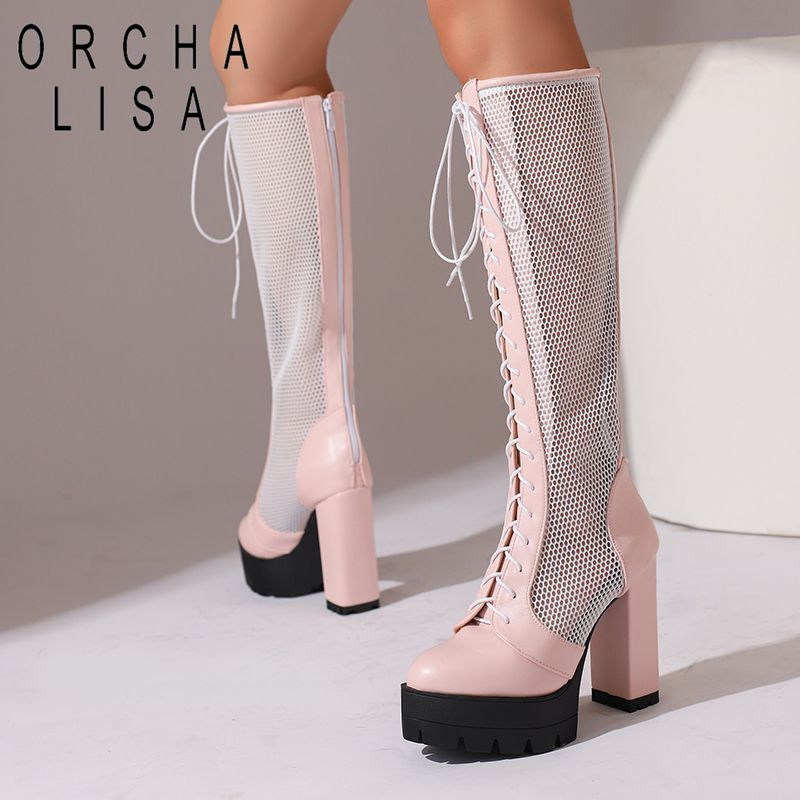 ORCHA LISA Sexy dames kniehoge - High Knee Heel Boots recensie en prijs