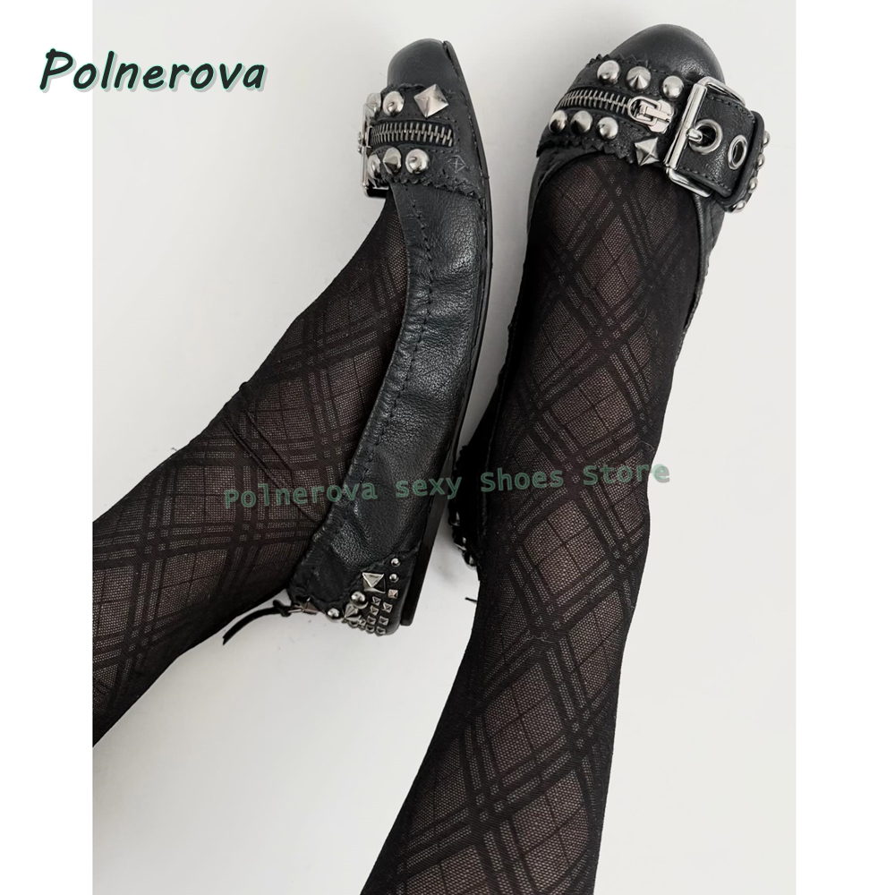 Klinknagelriemgesp Mary Jane s - Women'S Shoes Round Toe recensie en prijs