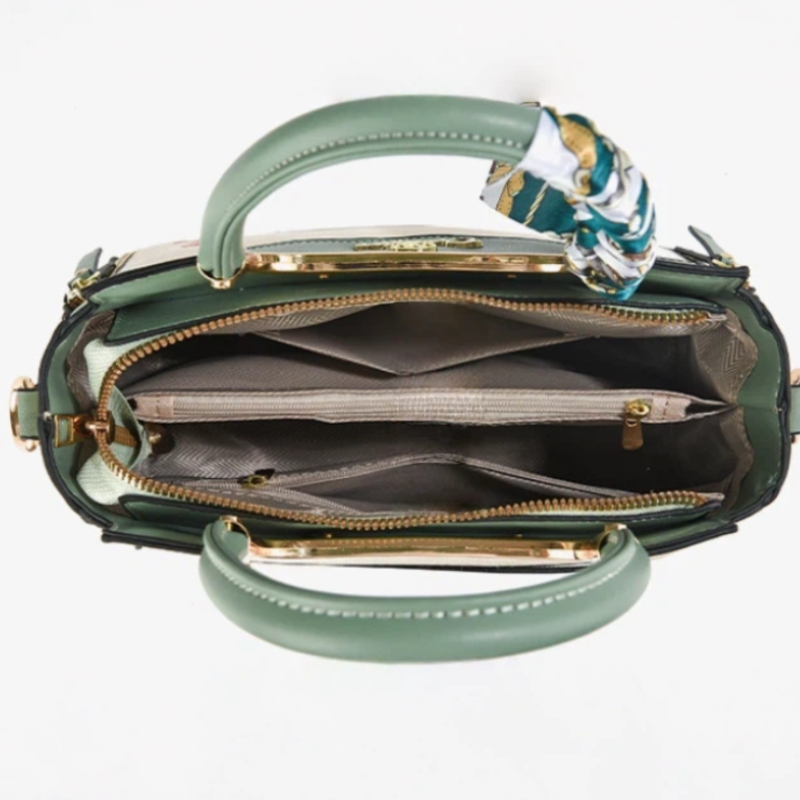 3-delige geborduurde handtasse - Women Shoes Zipper recensie en prijs