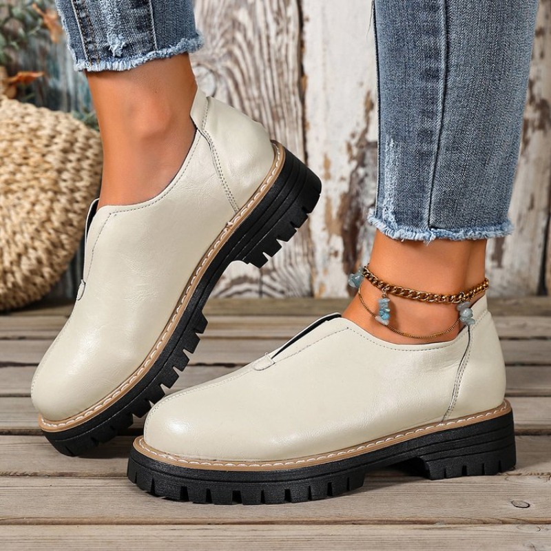 Retro Britse stijl damesschoen - Women'S Shoes Round Toe recensie en prijs