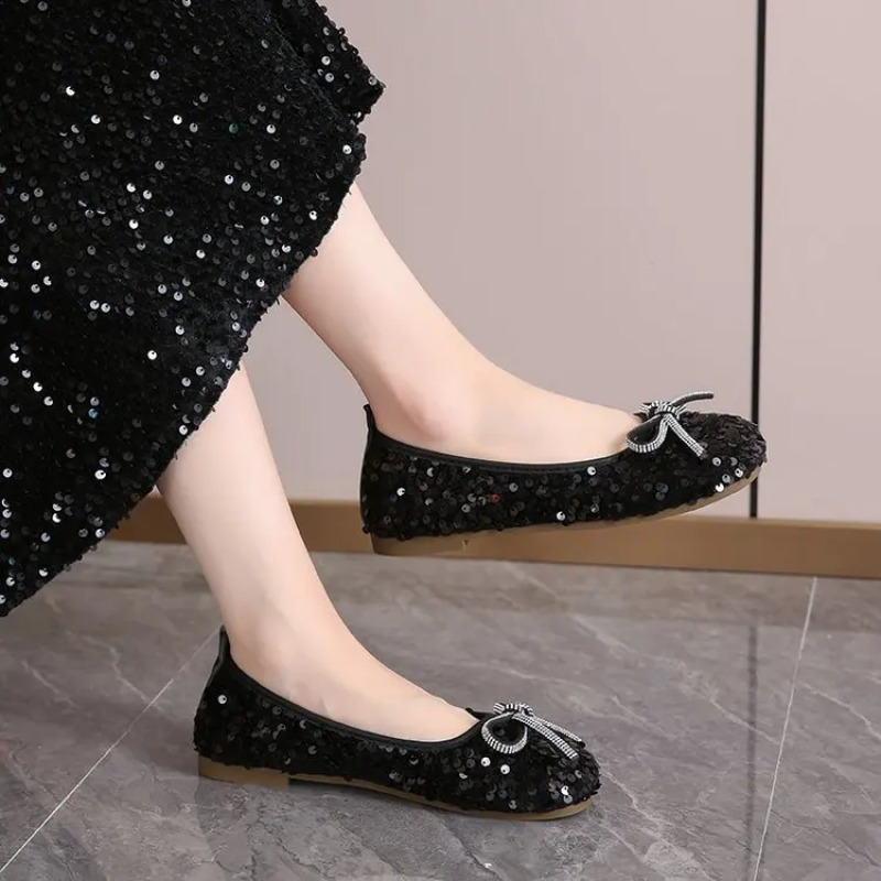 Lente Nieuwe Ronde Teen Vlinde - Women Shoes Japanese Brand recensie en prijs