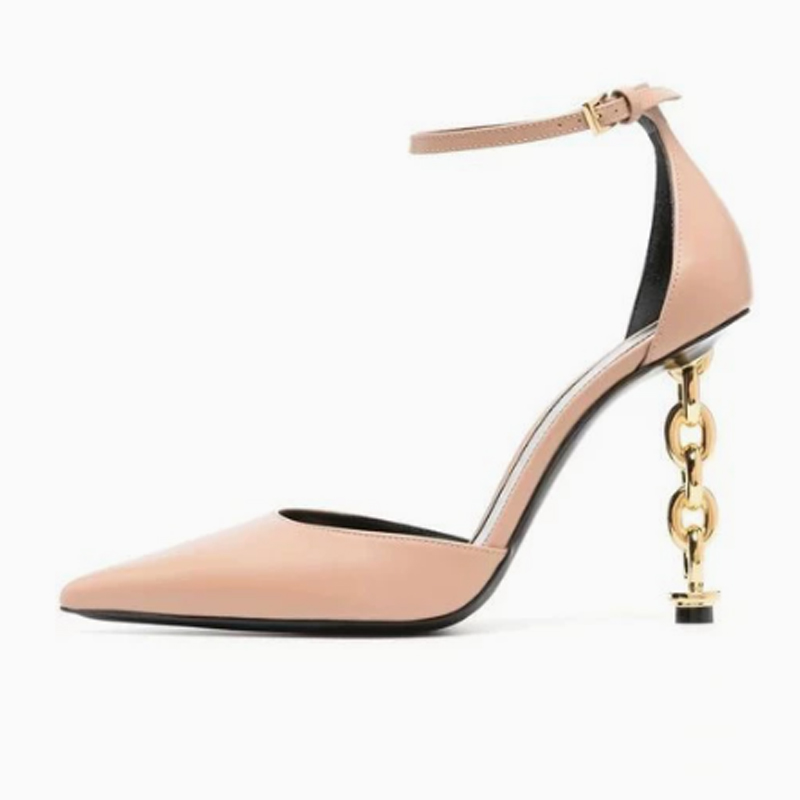 Sexy Gouden Ketting Hak Puntsc - Gold Chain Sandal recensie en prijs