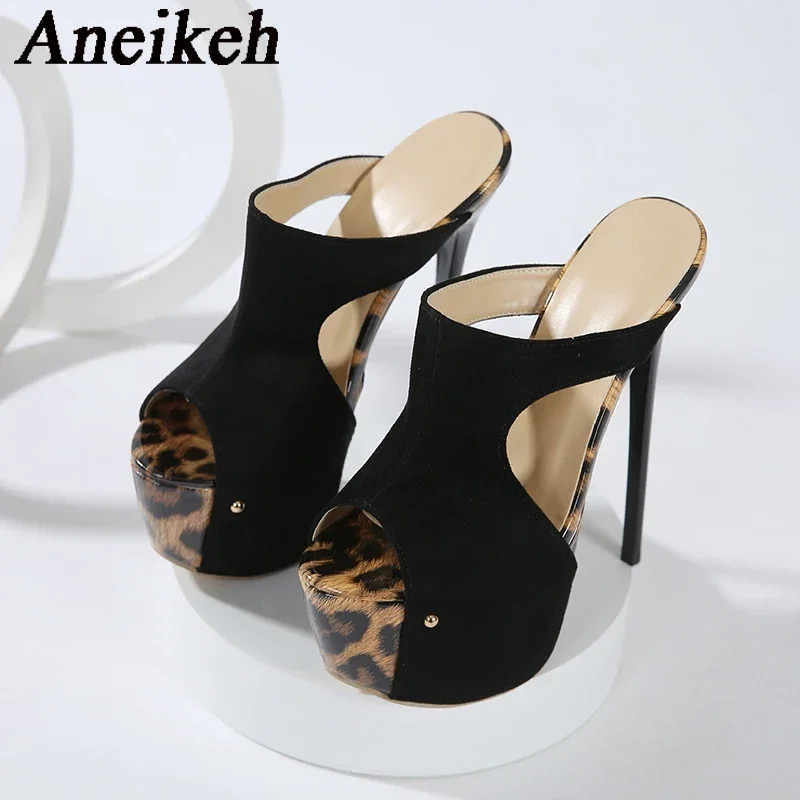 Aneikeh Zomer Extreme Platform - Leopard Print Heels recensie en prijs