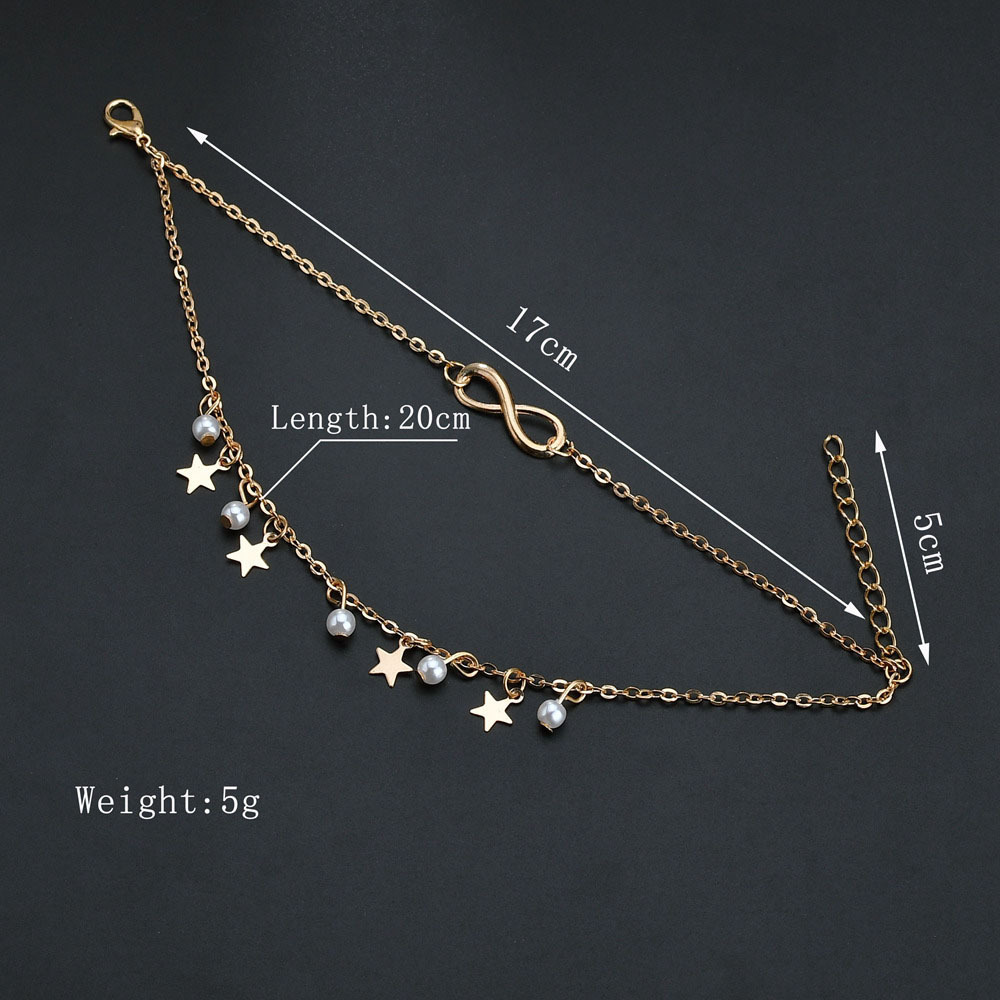 Eenvoudige Kwastje Dubbele Ste - Gold Chain Sandal recensie en prijs