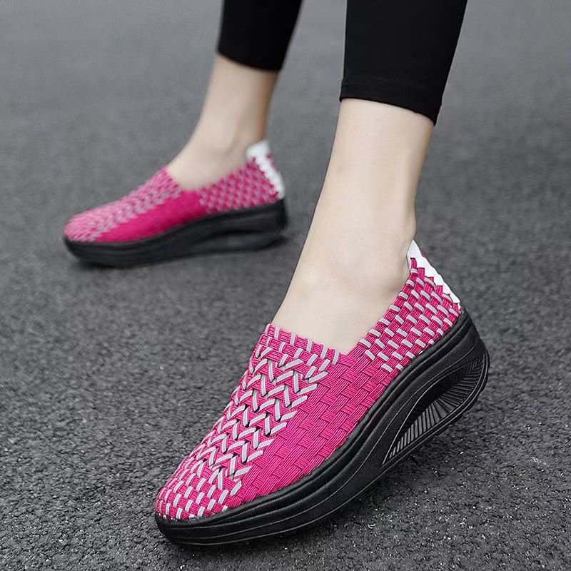 Vrouw Handgeweven Wiggen Casua - Women'S Shoes Hands Free recensie en prijs